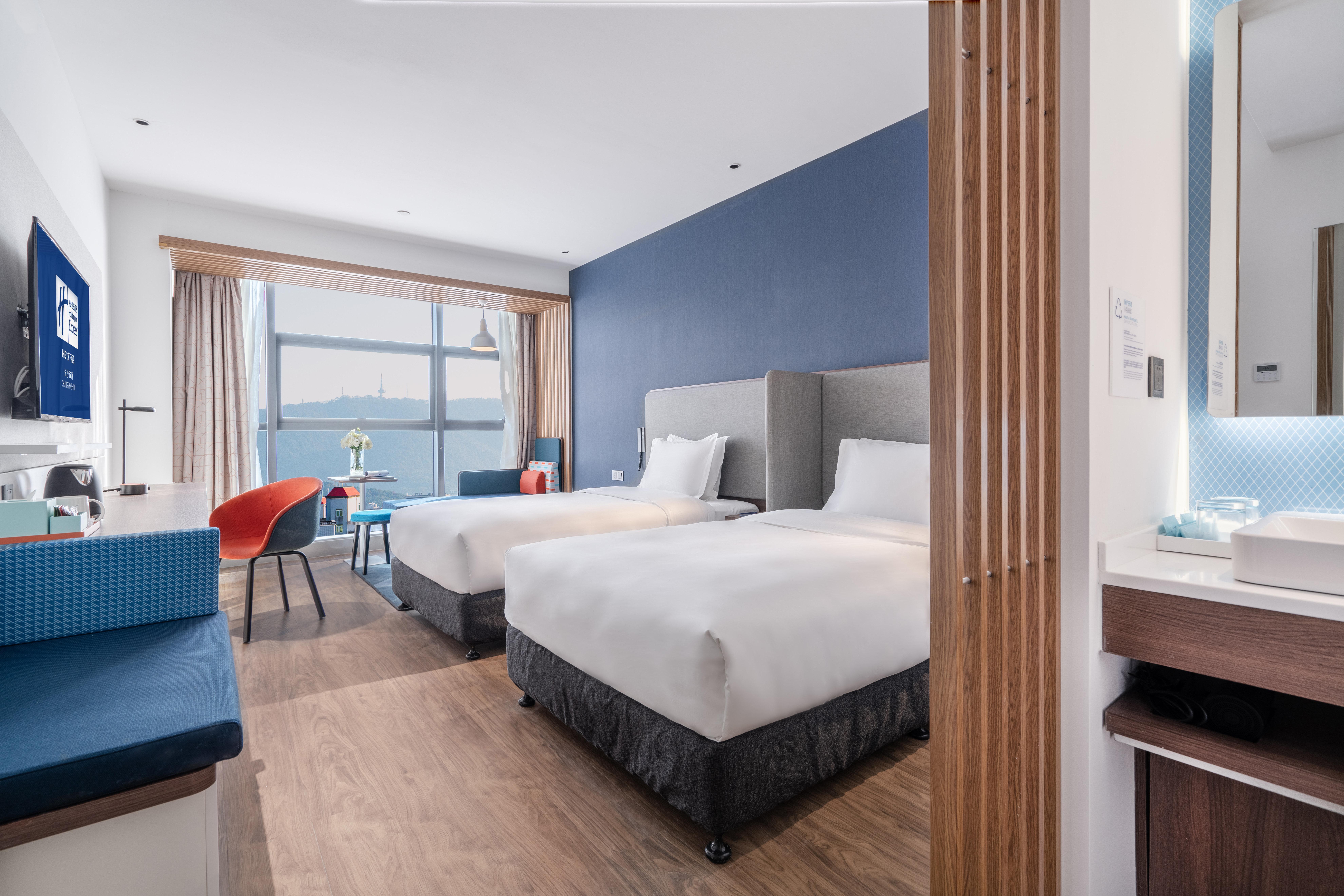 Holiday Inn Express Changsha Shifu By Ihg Exterior foto