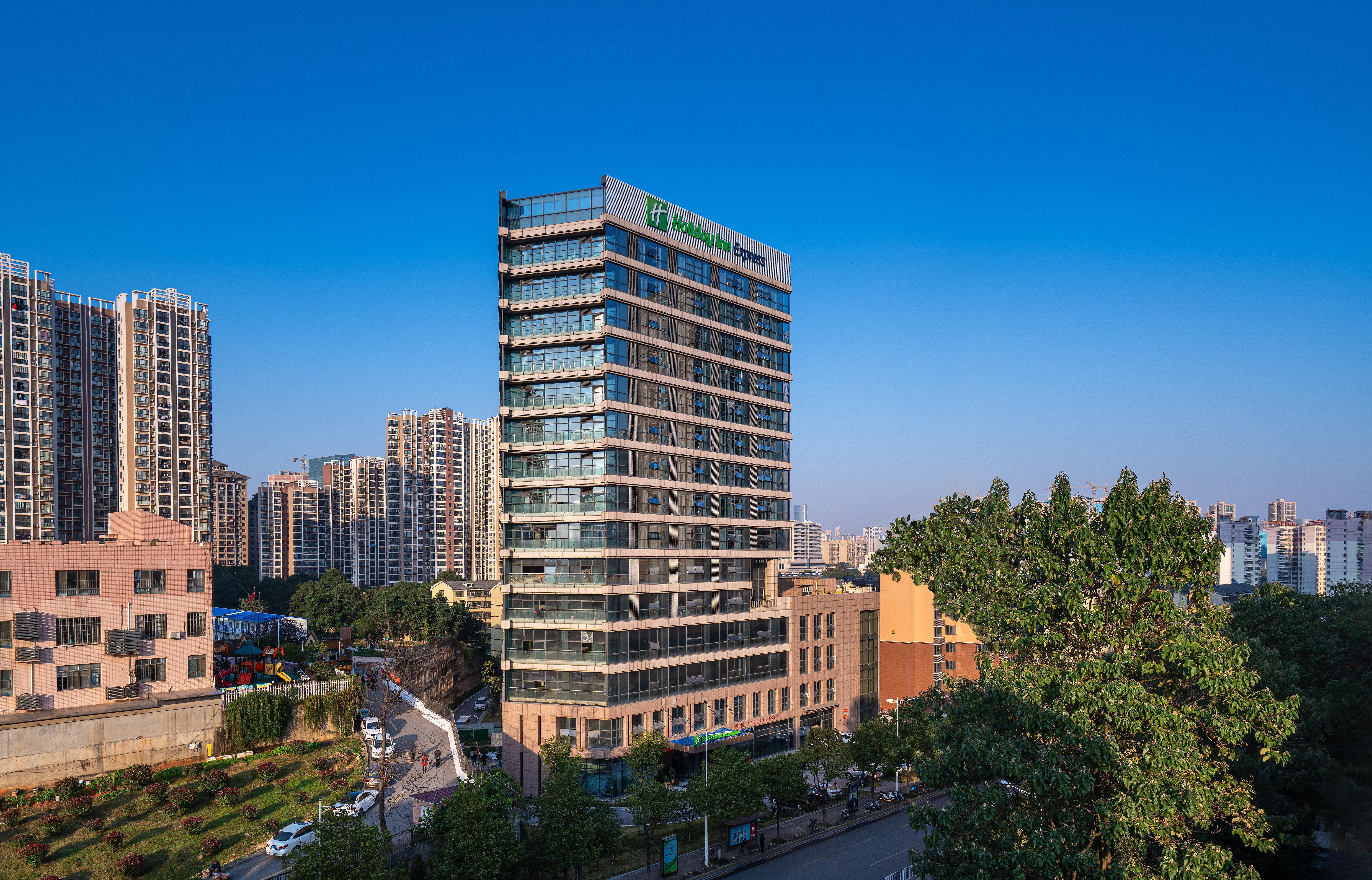 Holiday Inn Express Changsha Shifu By Ihg Exterior foto